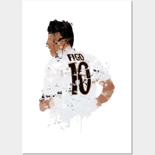 Luis Figo - Real Madrid Legend Posters and Art